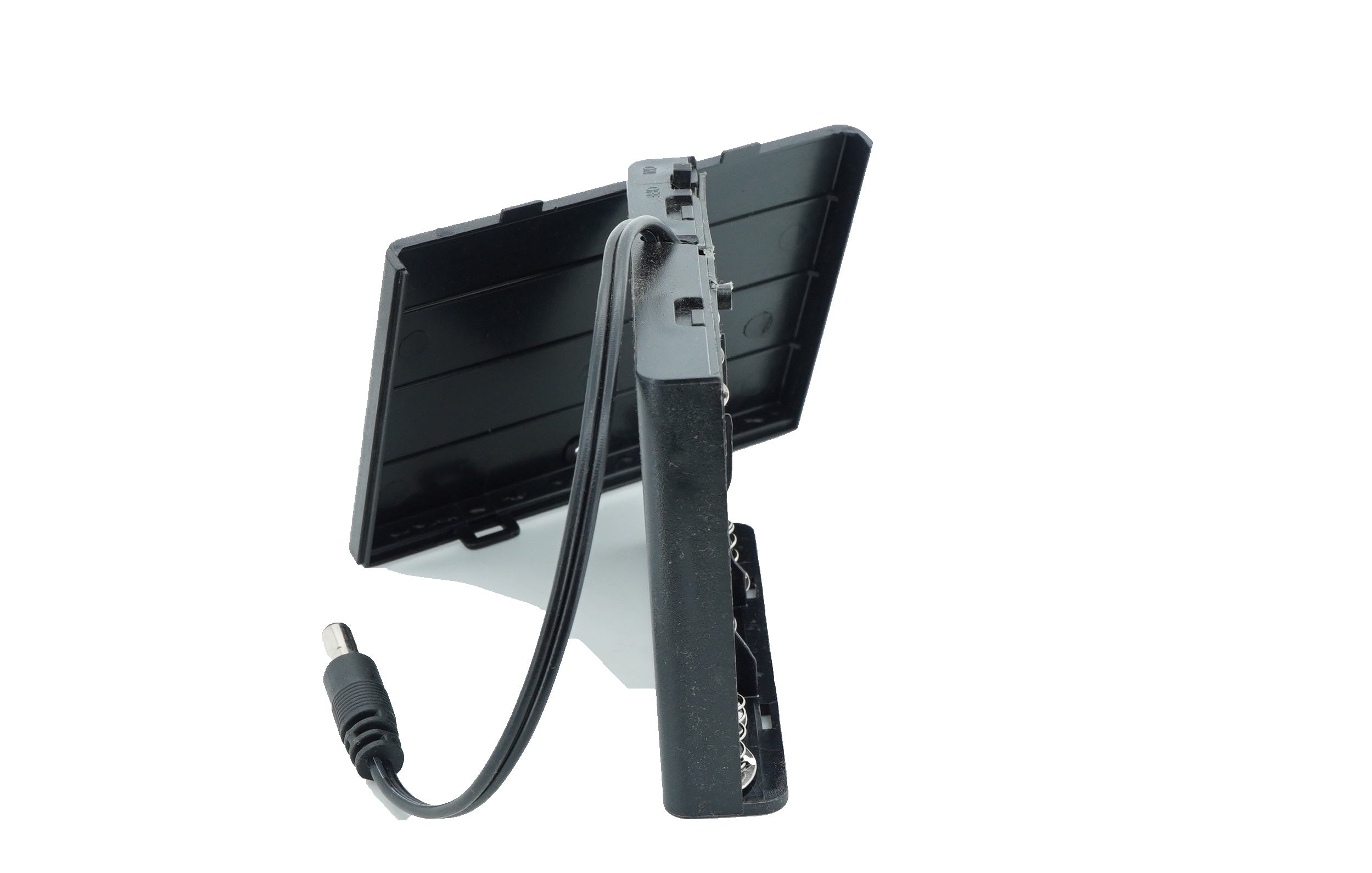 6 x 1.5V AA Battery Case Connector with Cover + DC Pin