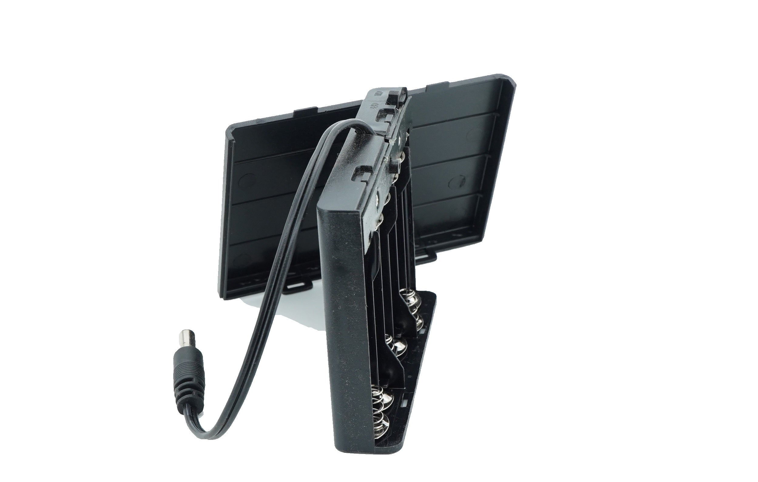 6 x 1.5V AA Battery Case Connector with Cover + DC Pin