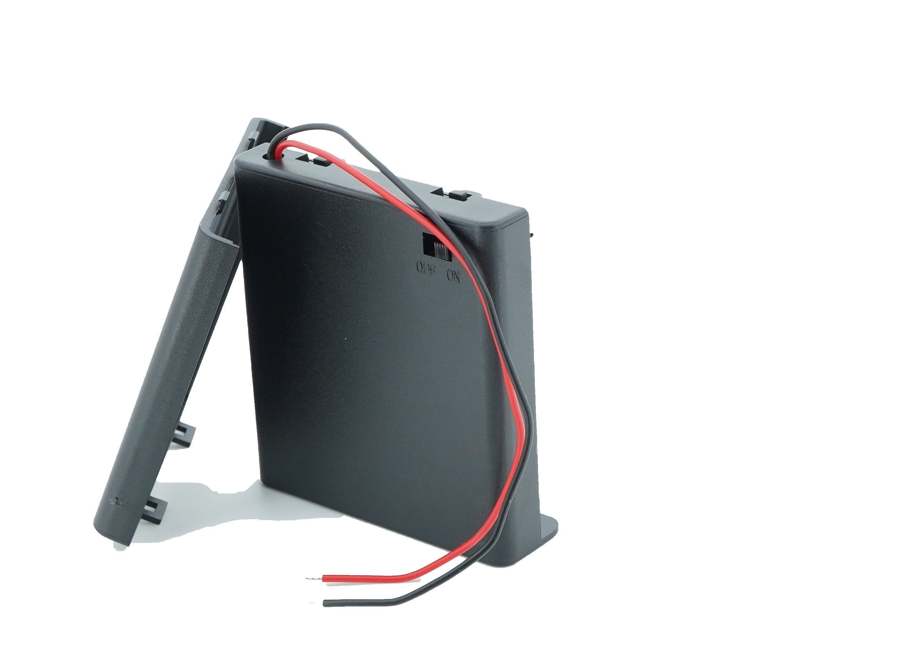 4 x 1.5V AA Battery Case Connector with Cover