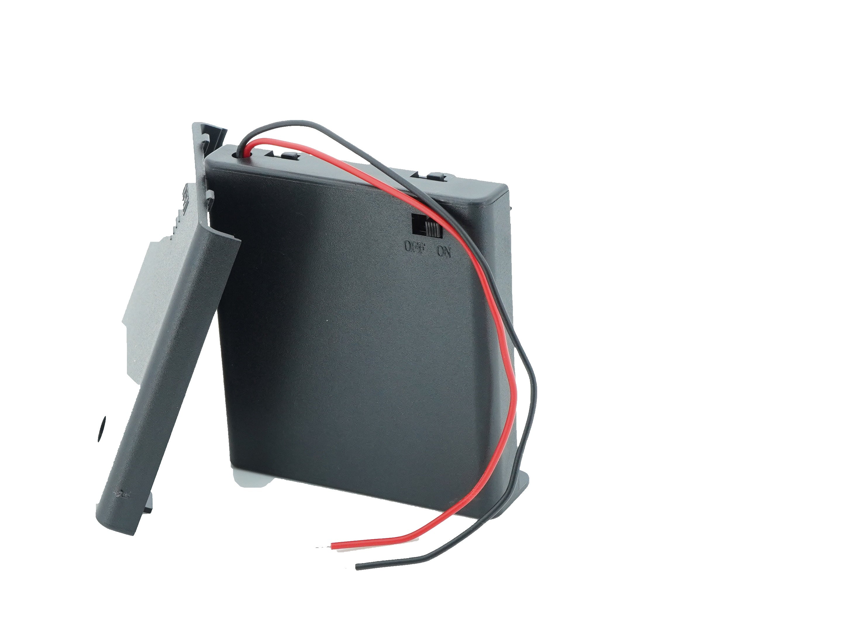 4 x 1.5V AA Battery Case Connector with Cover