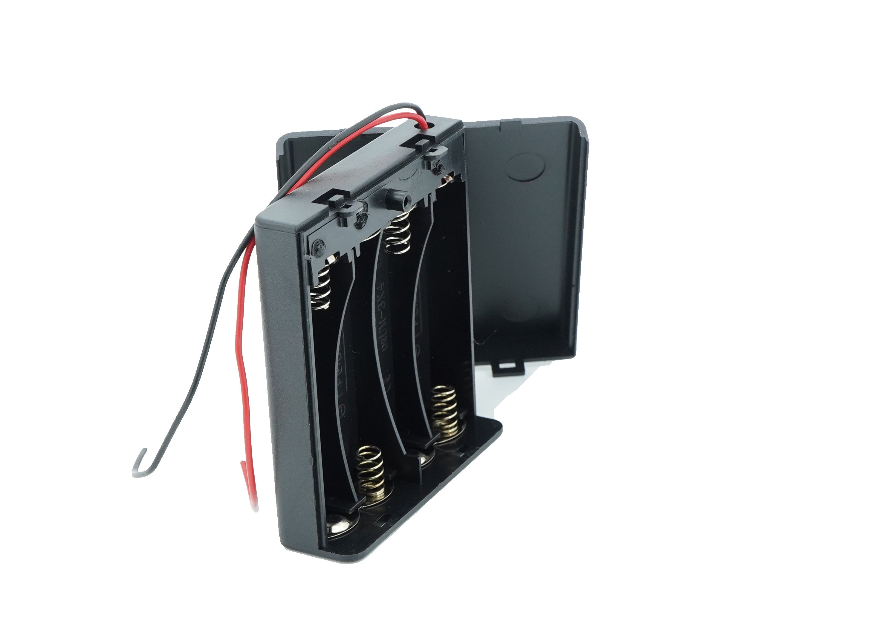 4 x 1.5V AA Battery Case Connector with Cover