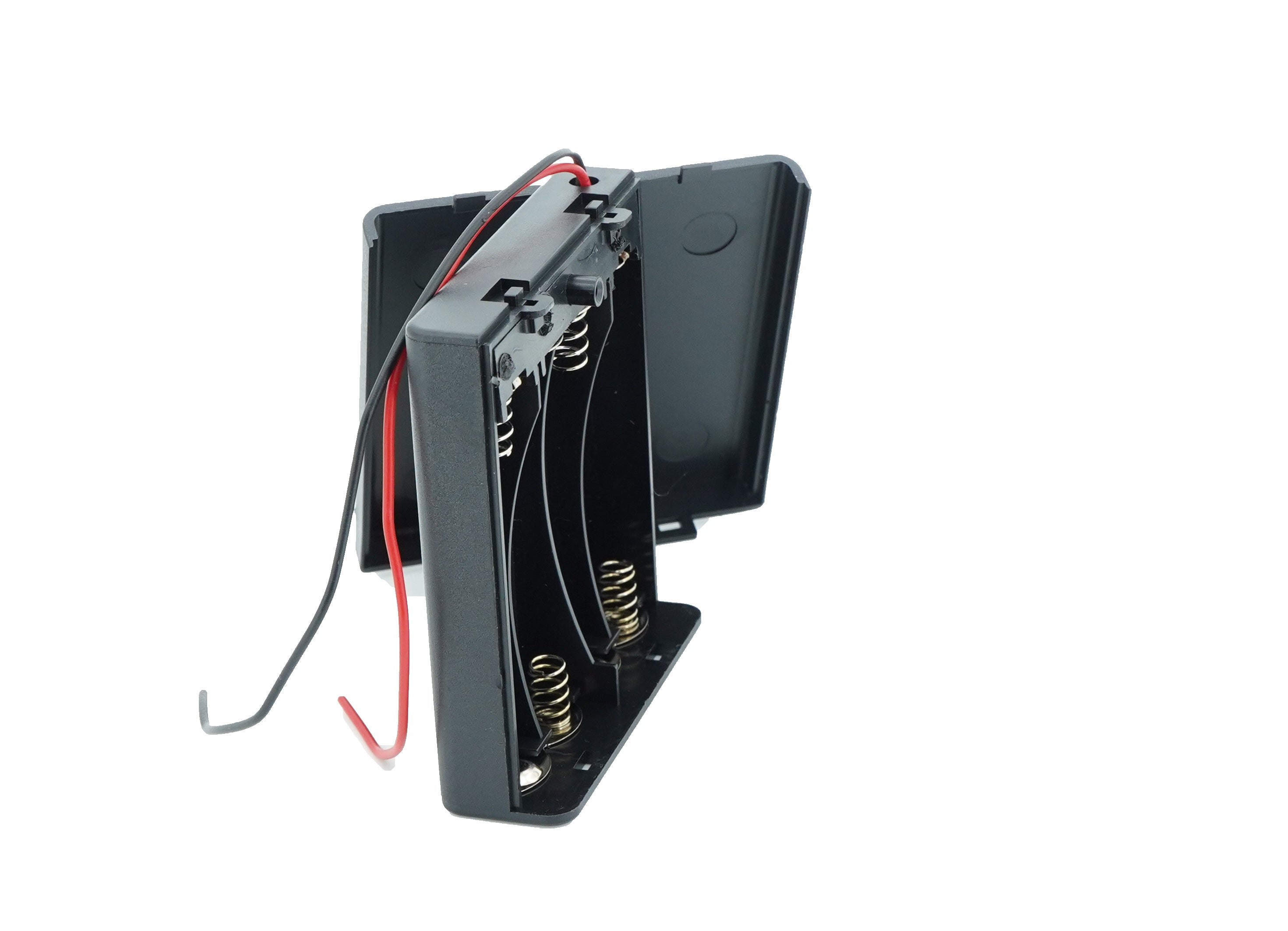 4 x 1.5V AA Battery Case Connector with Cover