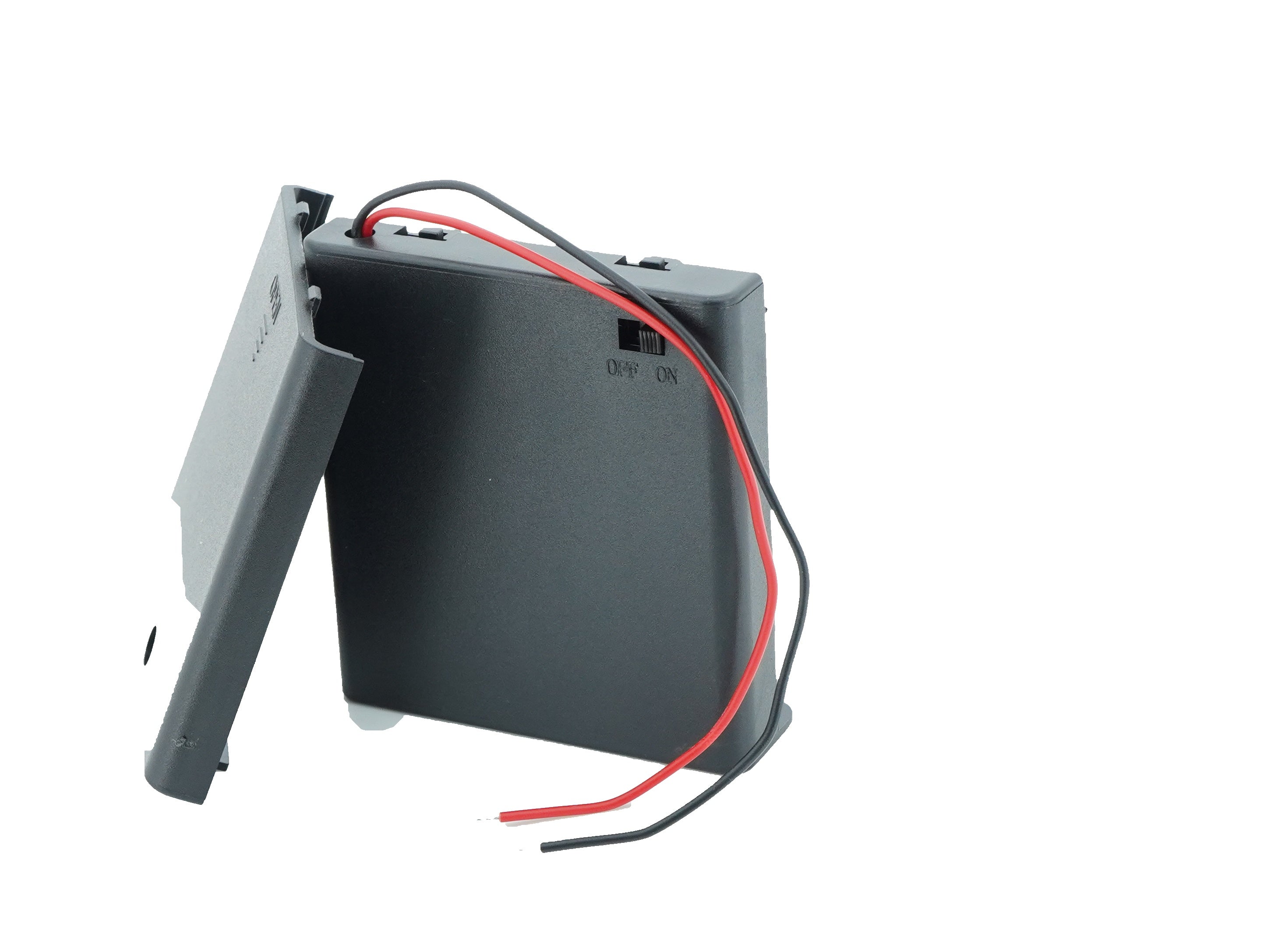 4 x 1.5V AA Battery Case Connector with Cover