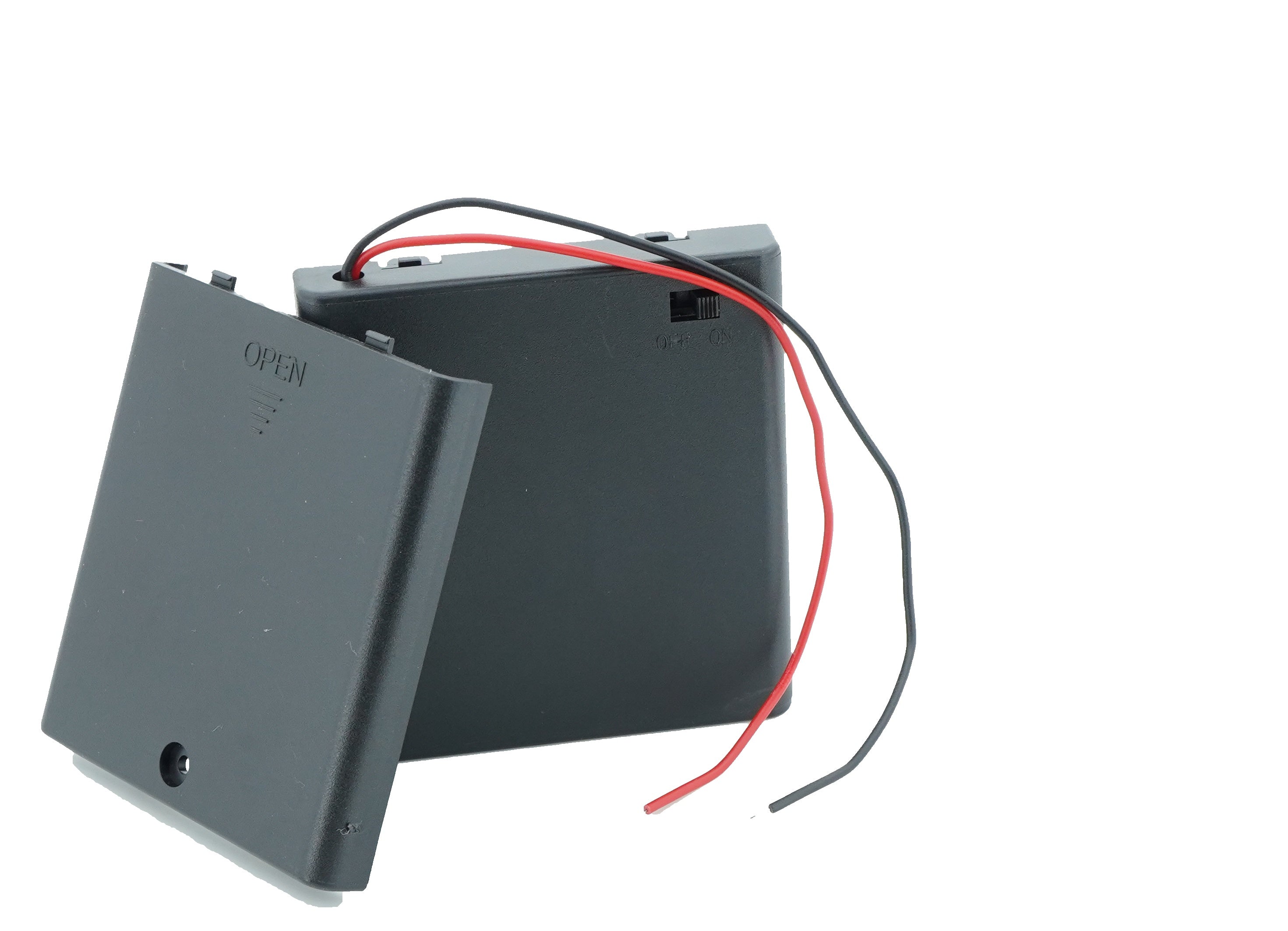 4 x 1.5V AA Battery Case Connector with Cover