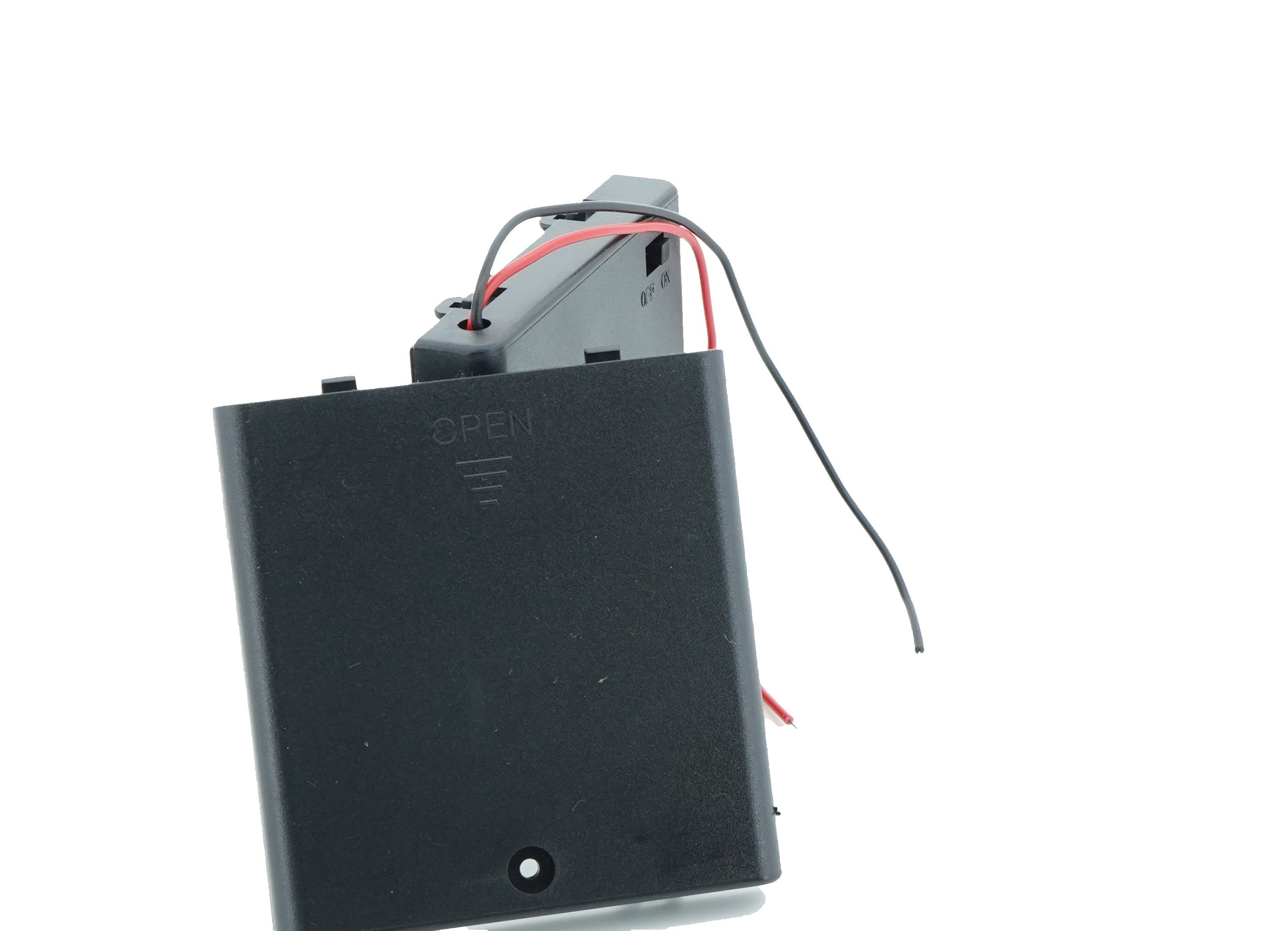 4 x 1.5V AA Battery Case Connector with Cover