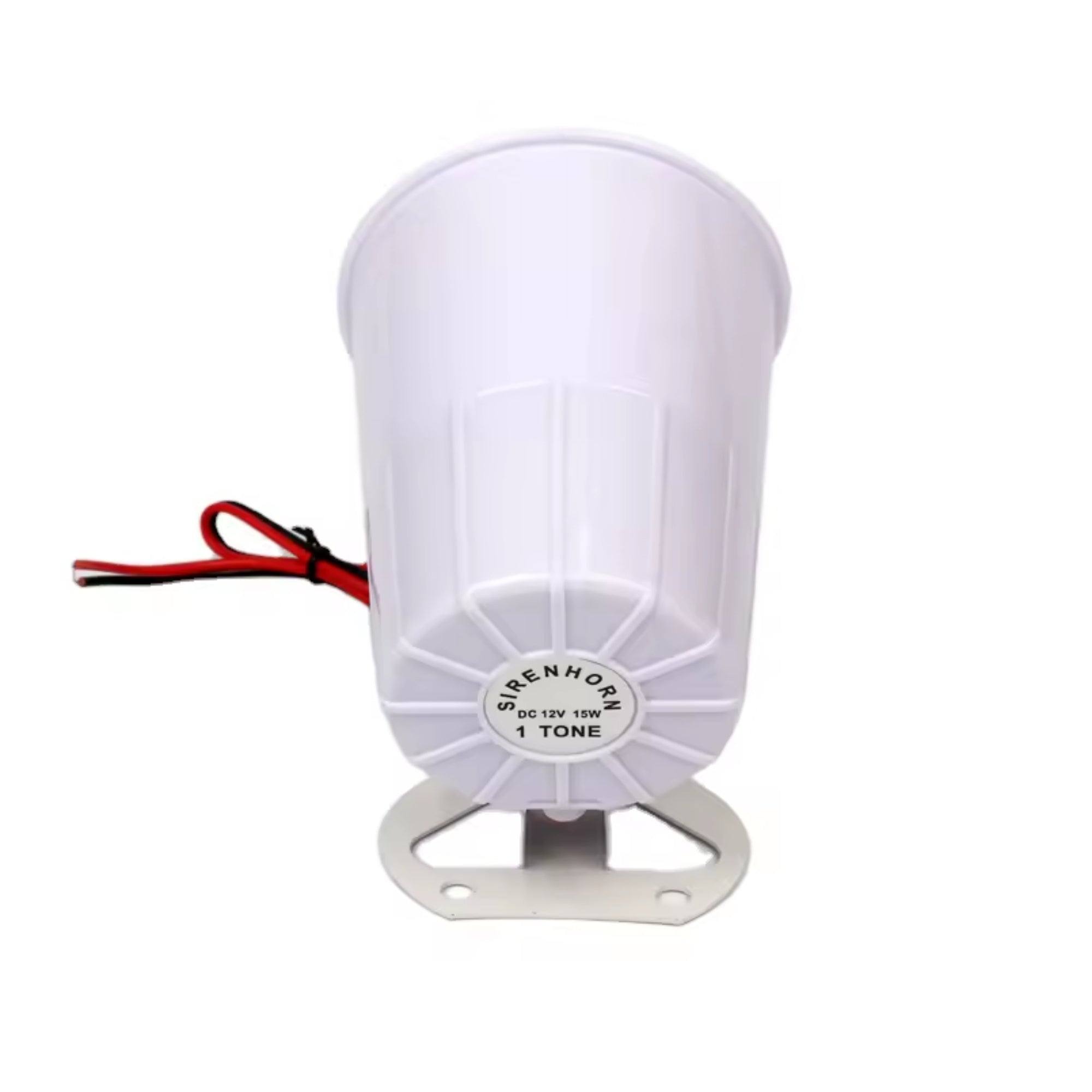 HORN123 (12V) DC - VIP Siren for CAR - Big Size , White