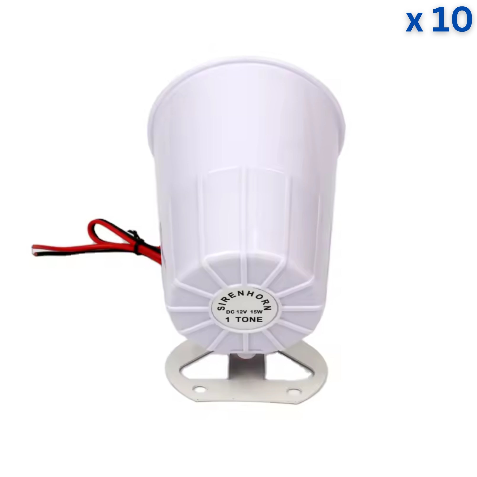 HORN123 (12V) DC - VIP Siren for CAR - Big Size , White