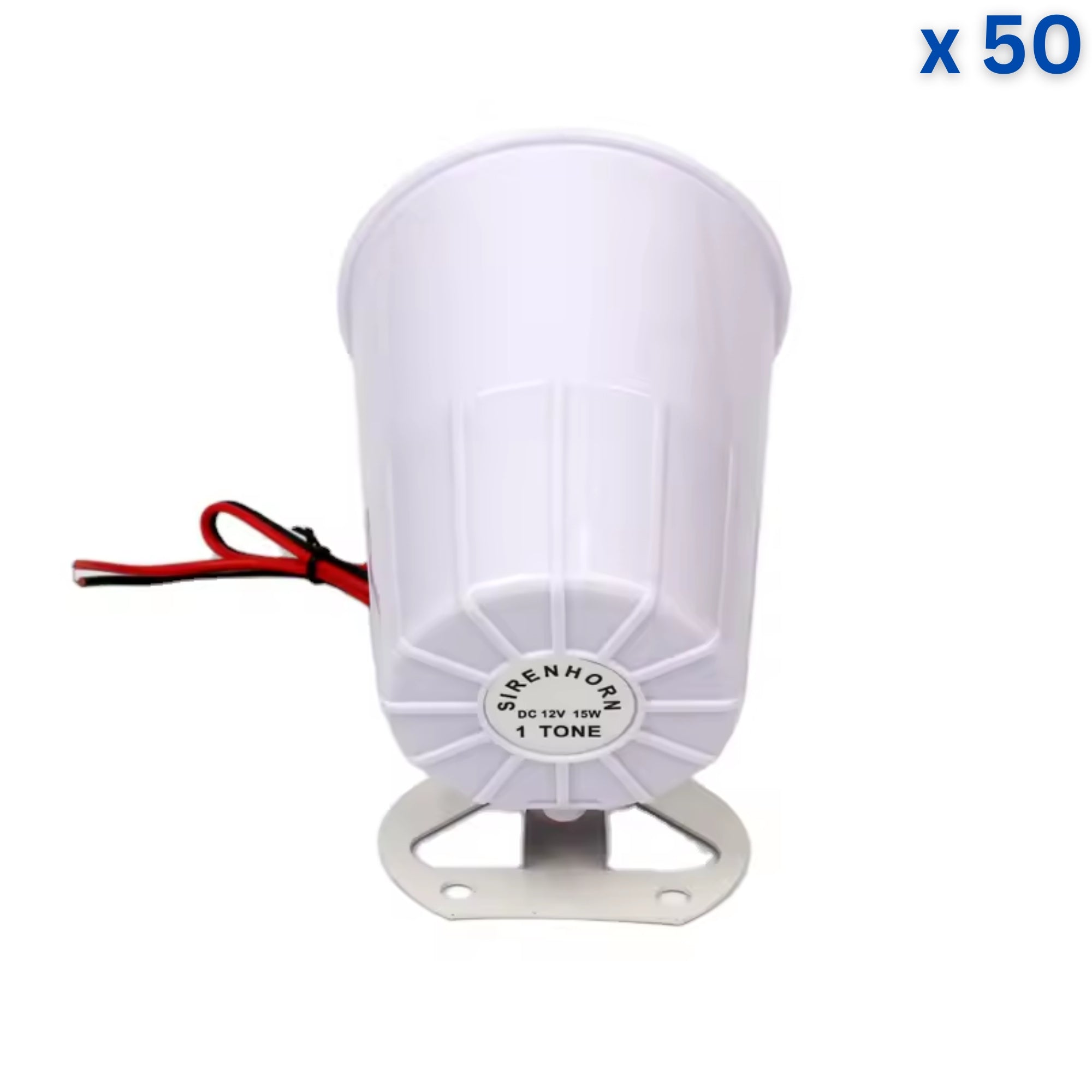 HORN123 (12V) DC - VIP Siren for CAR - Big Size , White