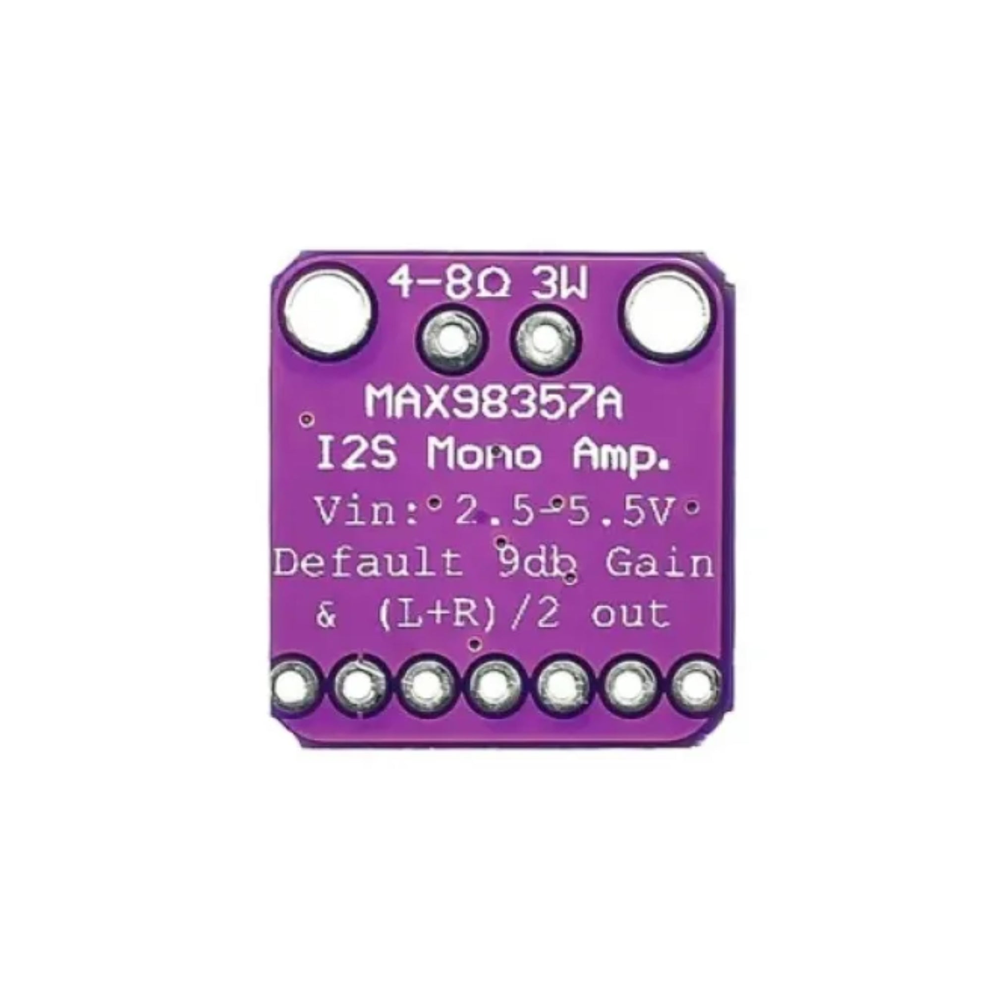 MAX98357 I2S 3W Class D Amplifier Module