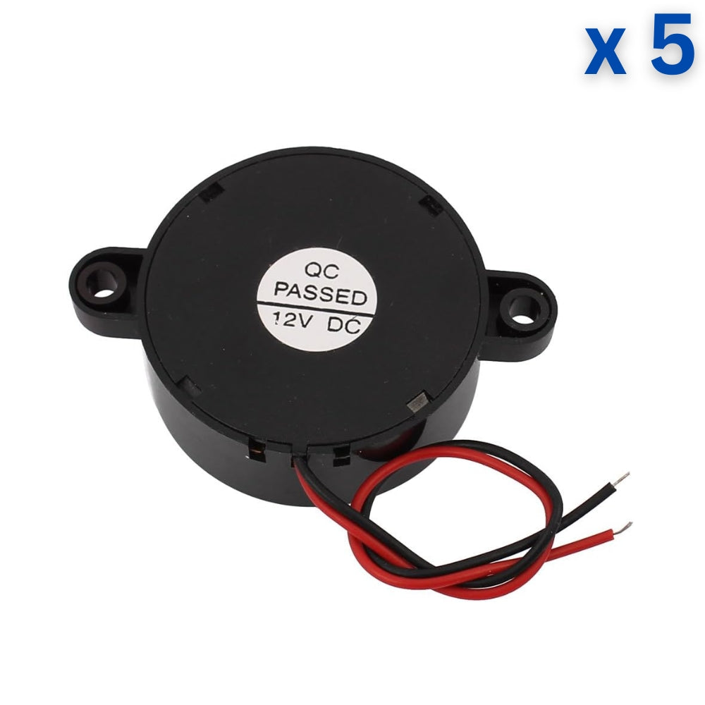 MB27F - 27mm Flat Loud Continuous Buzzer