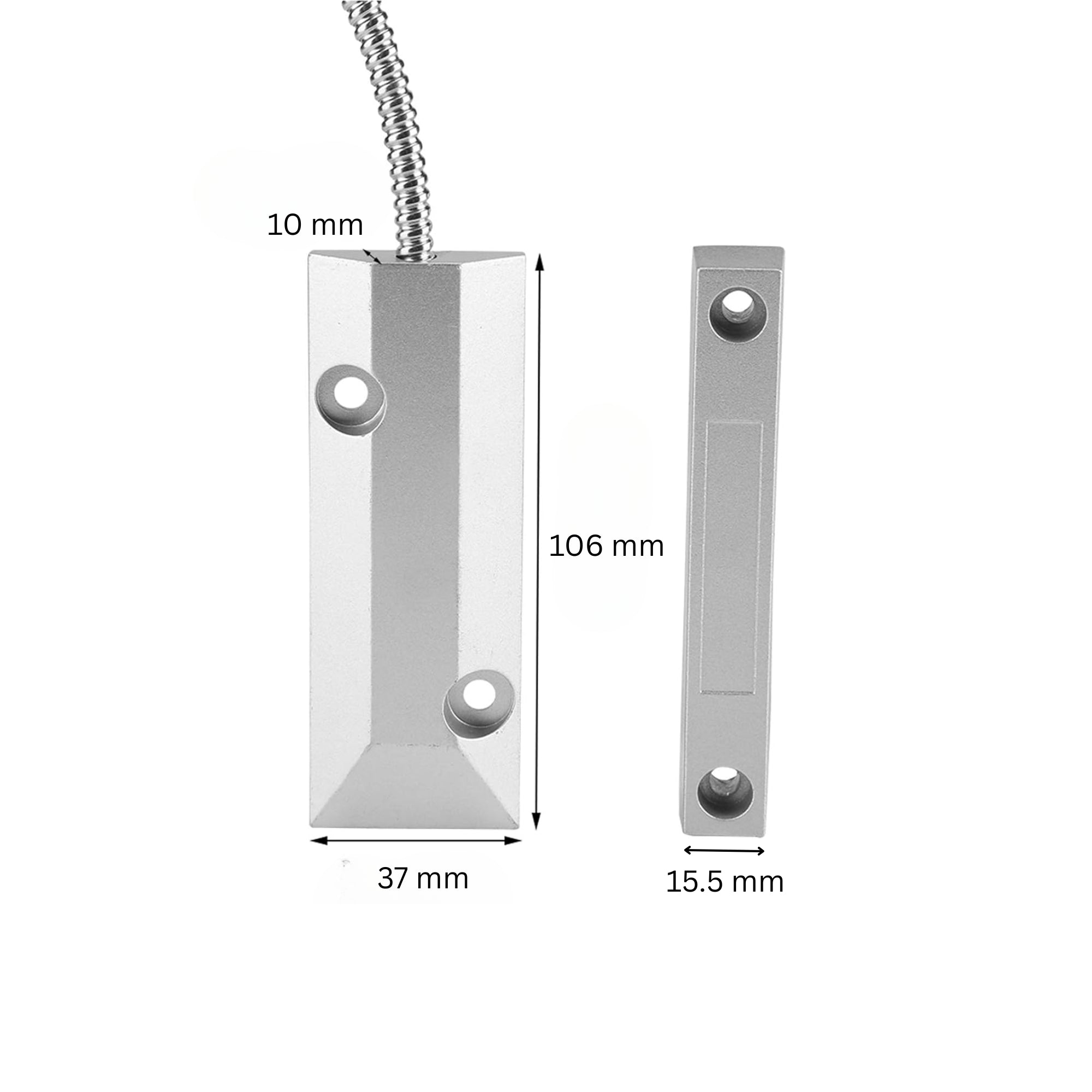 Jumbo Magnetic Reed Switch Surface Mount Wired - NO