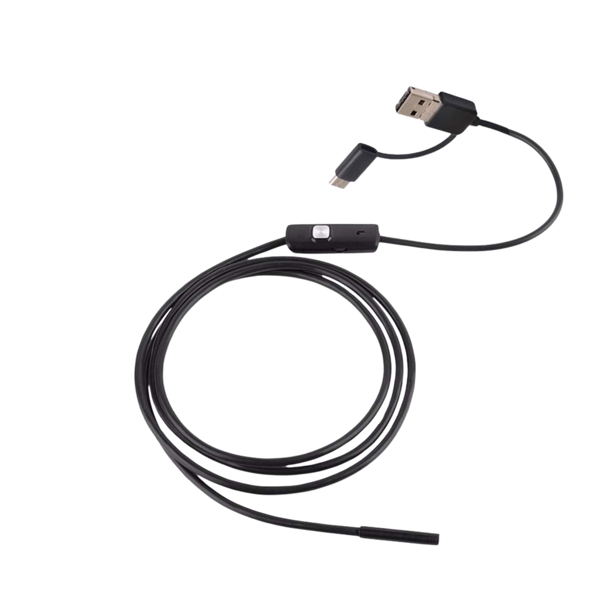 3 in 1 USB WiFi Ear Scope Inspection HD 0.3MP Camera Visual Ear Spoon, Cable Length : 2m