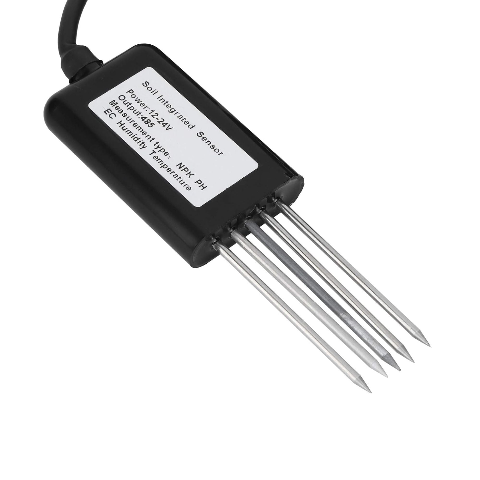 7 in 1 Soil Sensor for NPK EC pH Temperature Humidity Detection with Anti-Corrosion Electrodes
