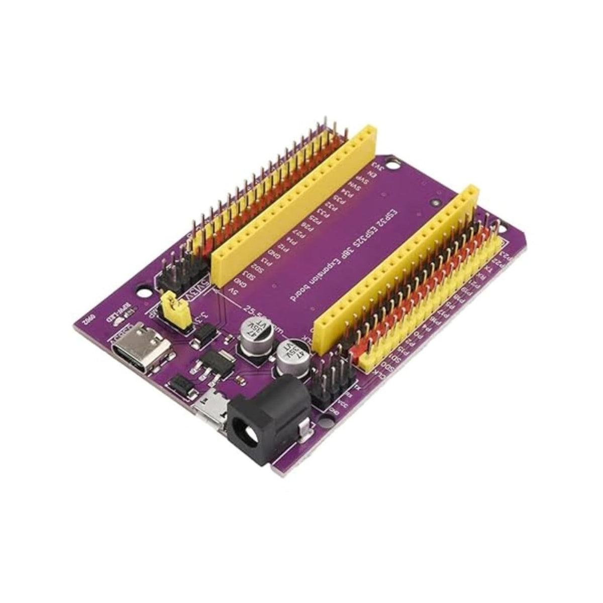 Purple Esp32 38pin Expansion Board