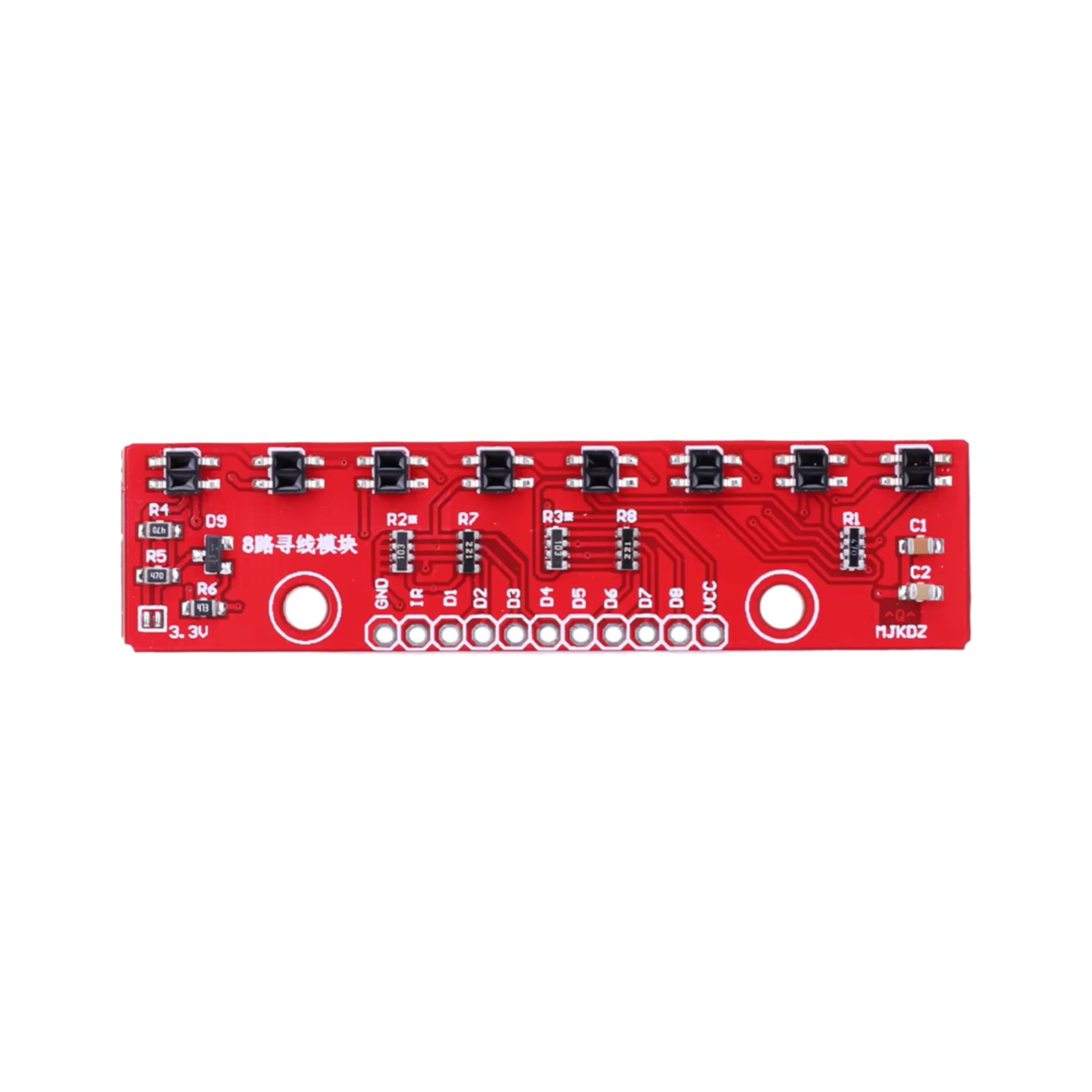 QTR-8RC IR Line Sensor Array Module