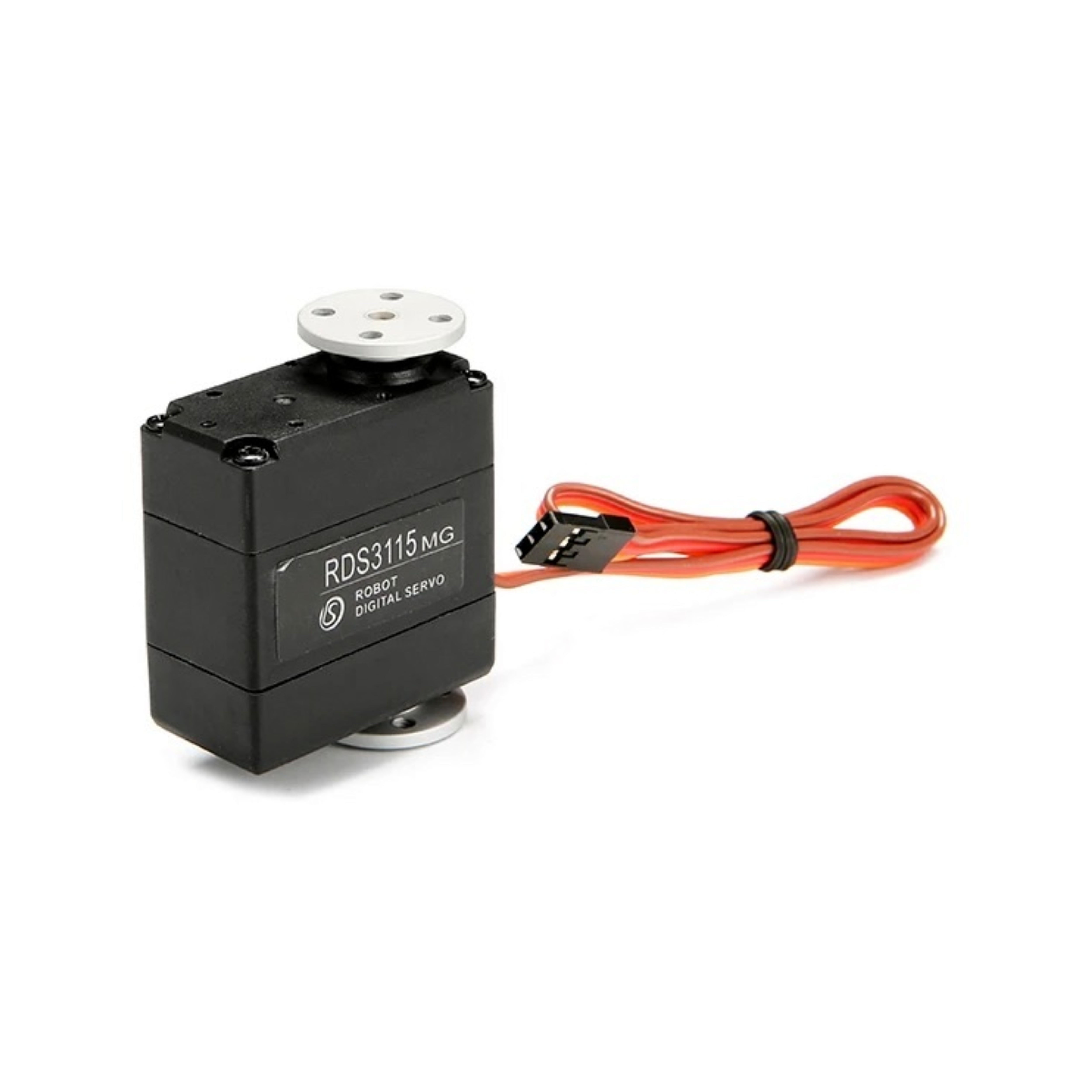 RDS3115 MG Digial Metal Gear Dual Shaft 15 kg 180º Servo Motor with Holders