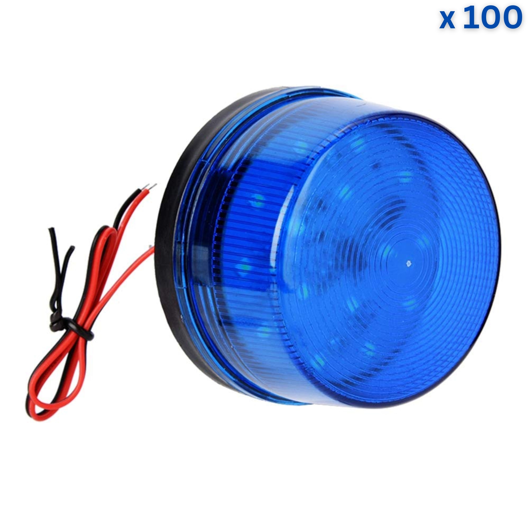 Blue 12V LED Flasher Siren