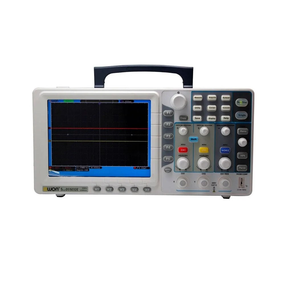 Owon SDS 5032E Digital Storage Oscilloscope Bandwidth: 30MHz, 2 Channel, Sample rate: 250MS/s