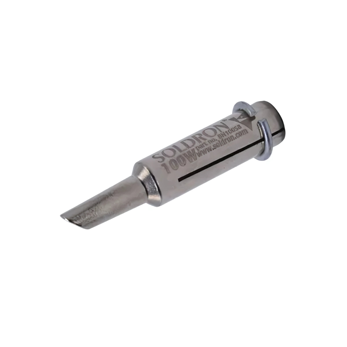 SOLDRON BN100S8 8mm Nickel Plated Spade Soldering Bit for 100W Soldering Iron