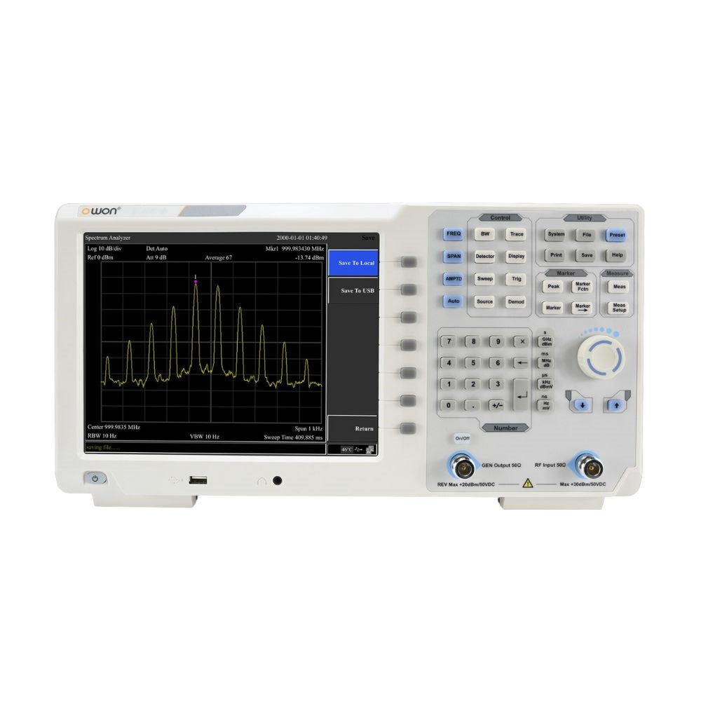 OWON XSA1015 - TG 9KHz - 1.5GHz Series Spectrum Analyzer