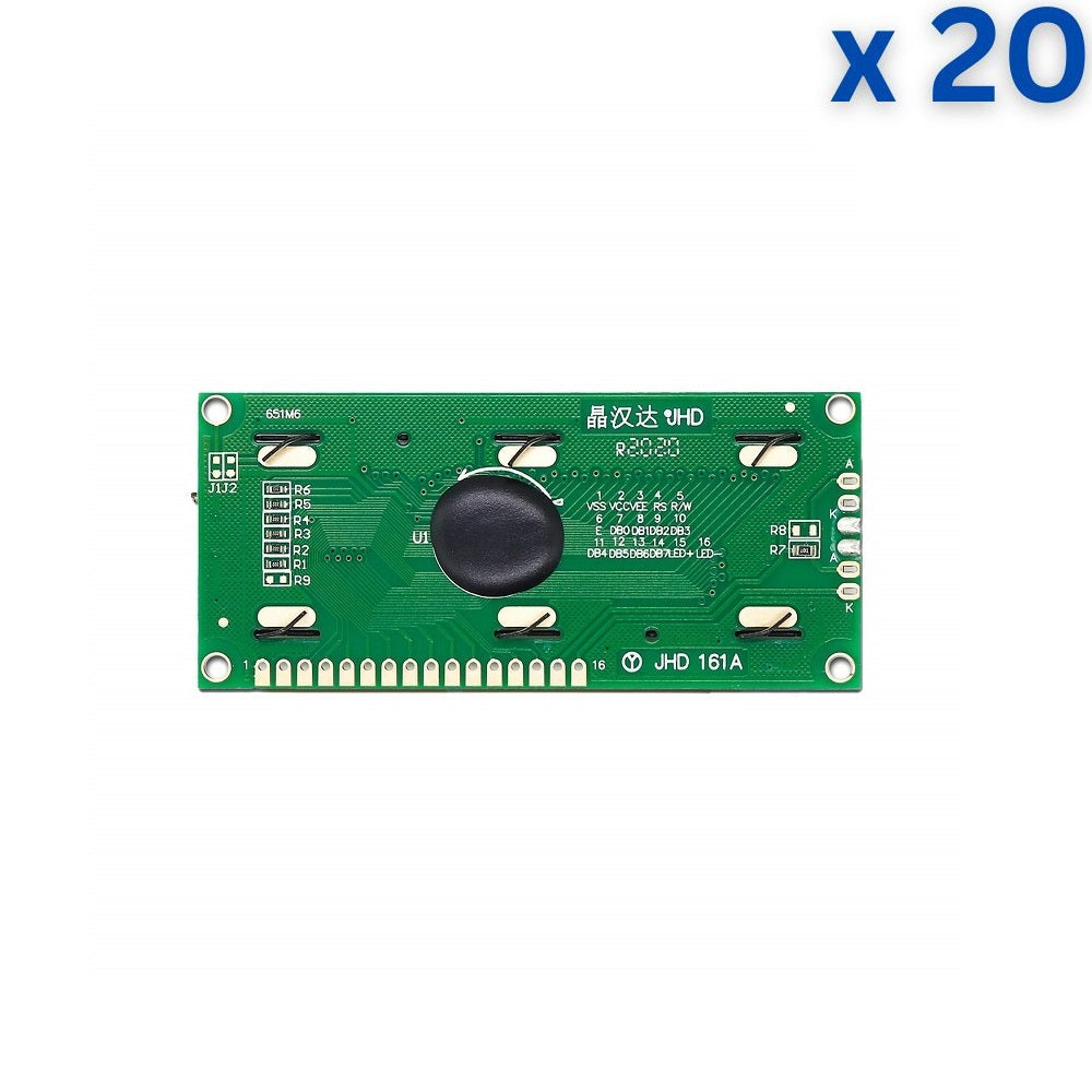 16 x 1 Blue Color LCD Display (JHD161)