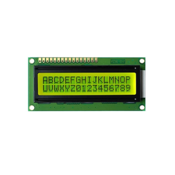 16 x 2 Yellow/Green Color LCD Display (JHD162)