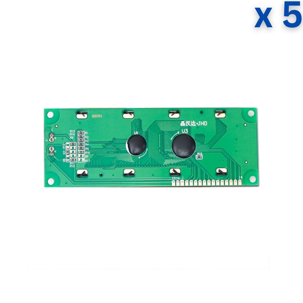 16 x 2 Jumbo Character Blue Color LCD Display (JHD162)