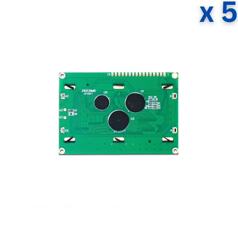 16 x 4 Yellow/Green Color LCD Display (JHD164)