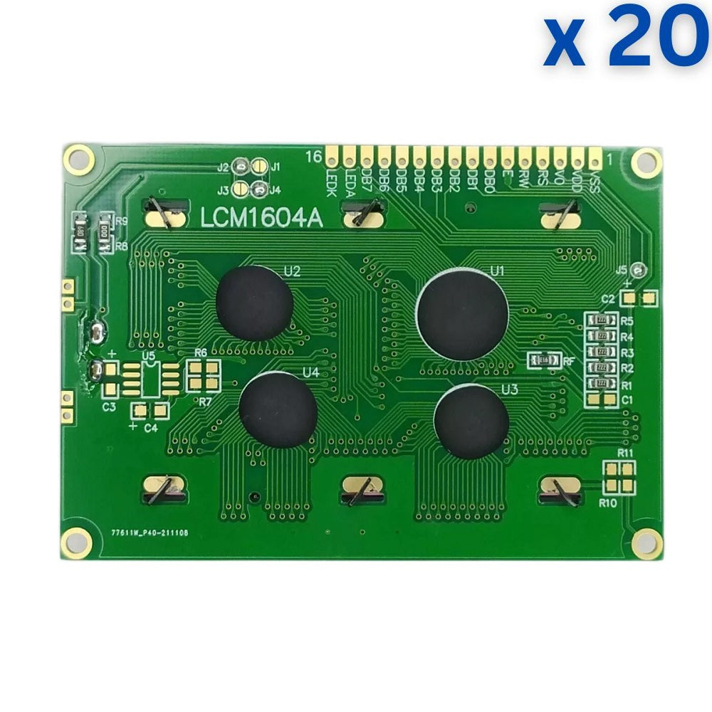 16 x 4 Blue Color LCD Display