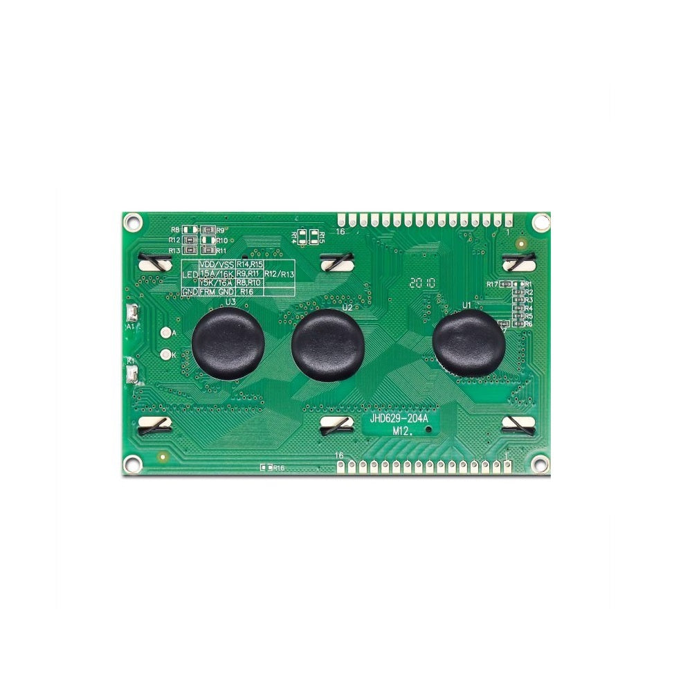 20 x 4 Yellow/Green Color LCD Display (JHD204)