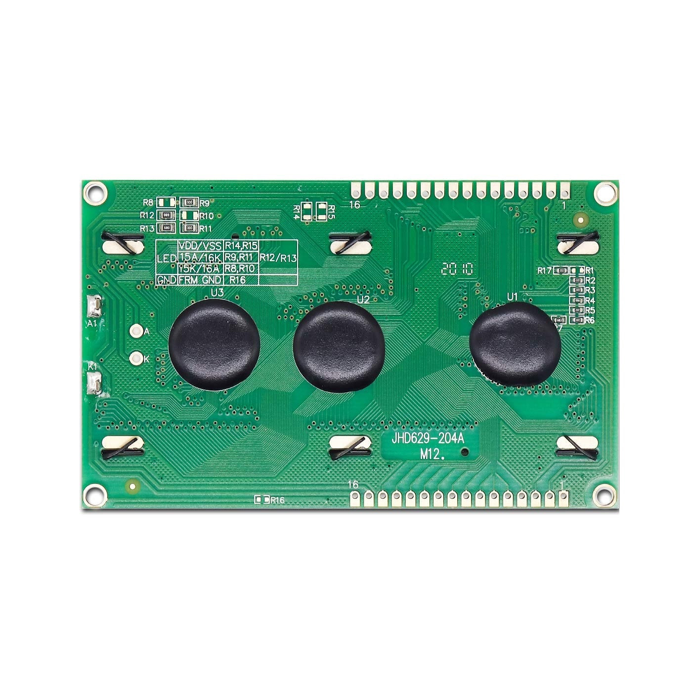 20 x 4 Blue Color LCD Display (JHD204)