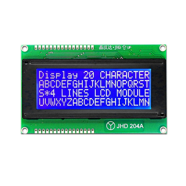 20 x 4 Blue Color LCD Display (JHD204)