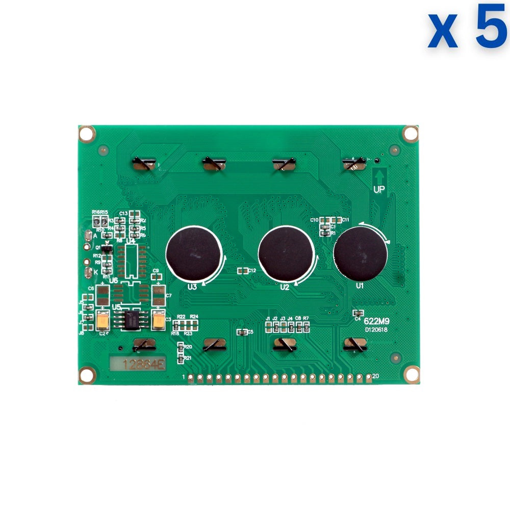 128 x 64 Blue Color LCD Display