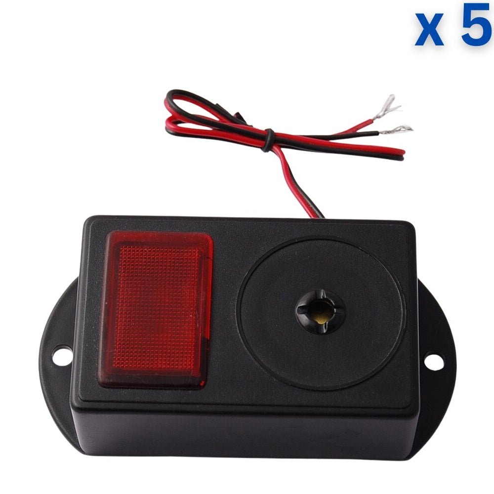 AVL135 - 24V DC Siren with LED Strobe