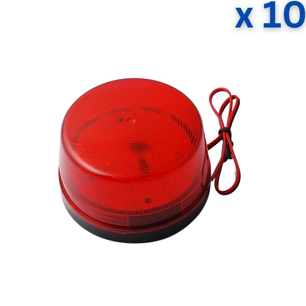 Round Type LED Flasher 12V DC