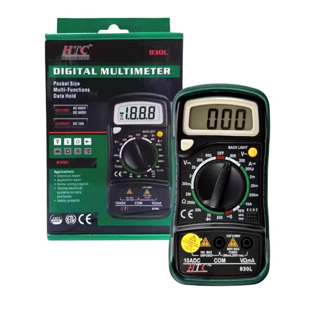 HTC Instrument DM-830L Digital Multimeter