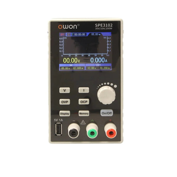 OWON SPE3102 30V 10A Programmable Lab DC Power Supply