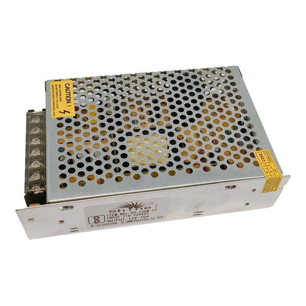 12V/10A SMPS Metal Power Supply