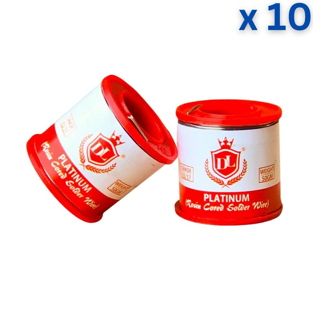 DL Solder Wire 63/37 Tin/Lead 18 SWG - 50 gm