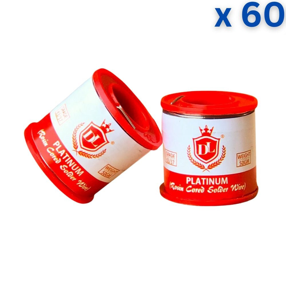 DL Solder Wire 63/37 Tin/Lead 18 SWG - 50 gm