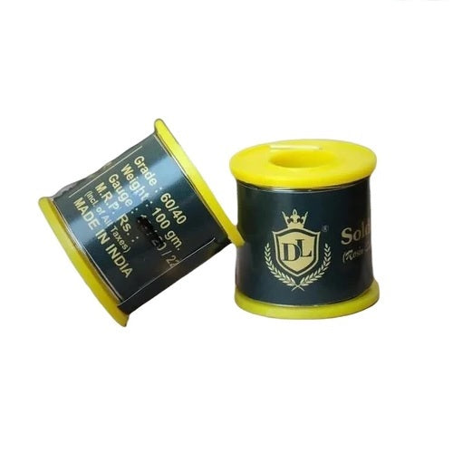 DL Solder Wire 60/40 Tin/Lead 22 SWG - 100 gm