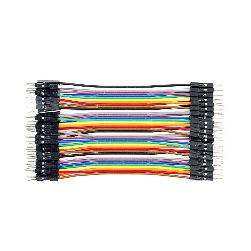 40 Pin 10cm 2.54mm Male to Male Breadboard Dupont Jumper Wire