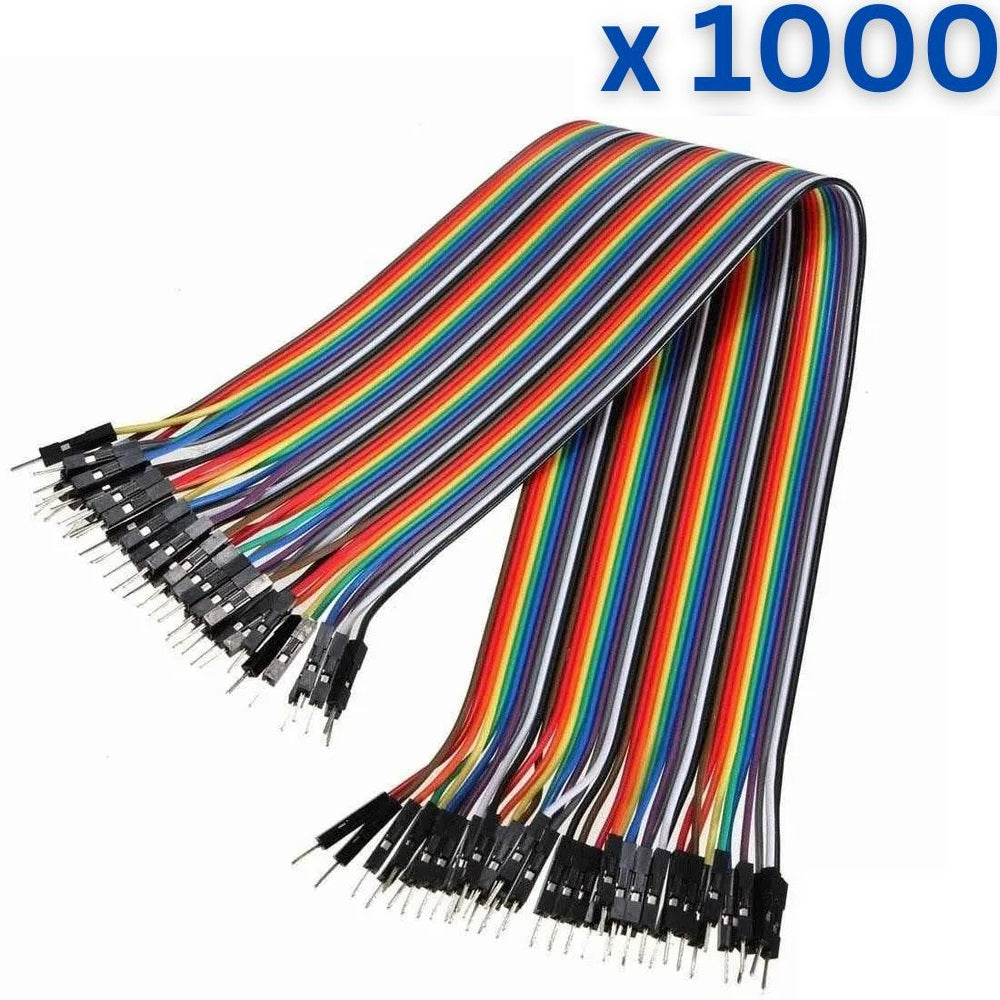 40 Pin 20cm 2.54mm Male to Male Breadboard Dupont Jumper Wire
