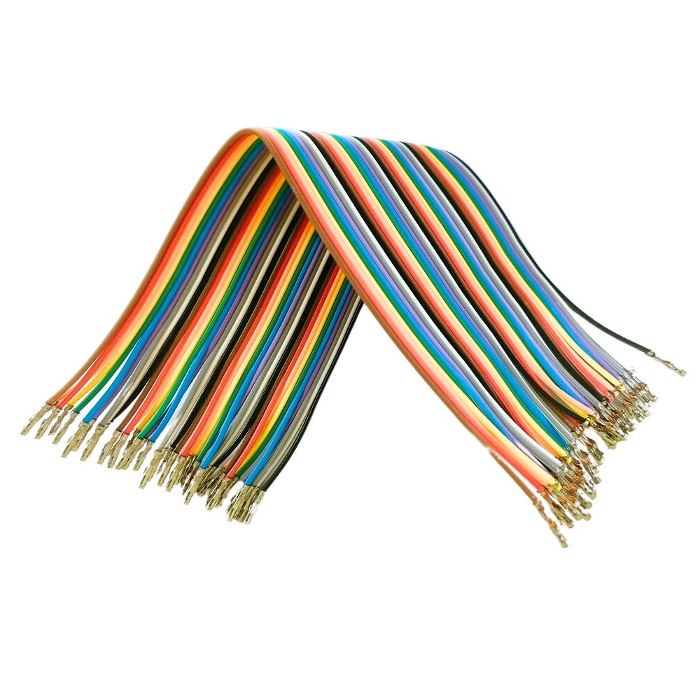 40P 20cm Dupont Crimp Cable Jumper Wire