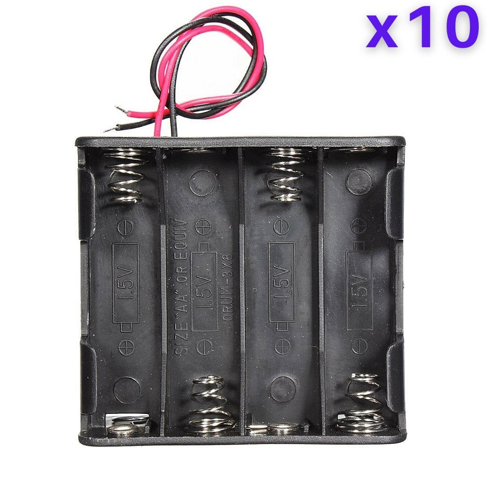 4 x 1.5V AA Battery Case Connector