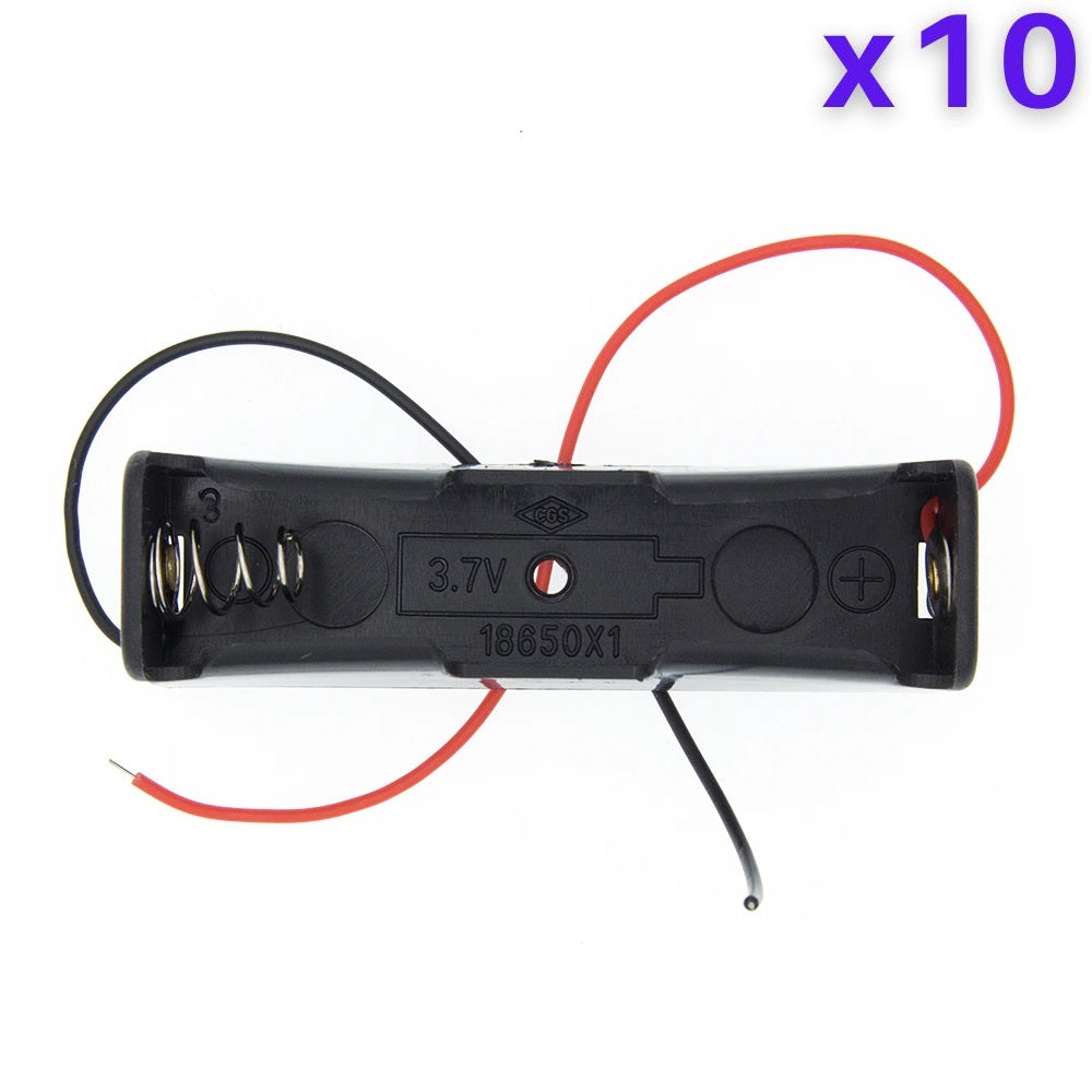 1 x 3.7V 18650 Battery Holder