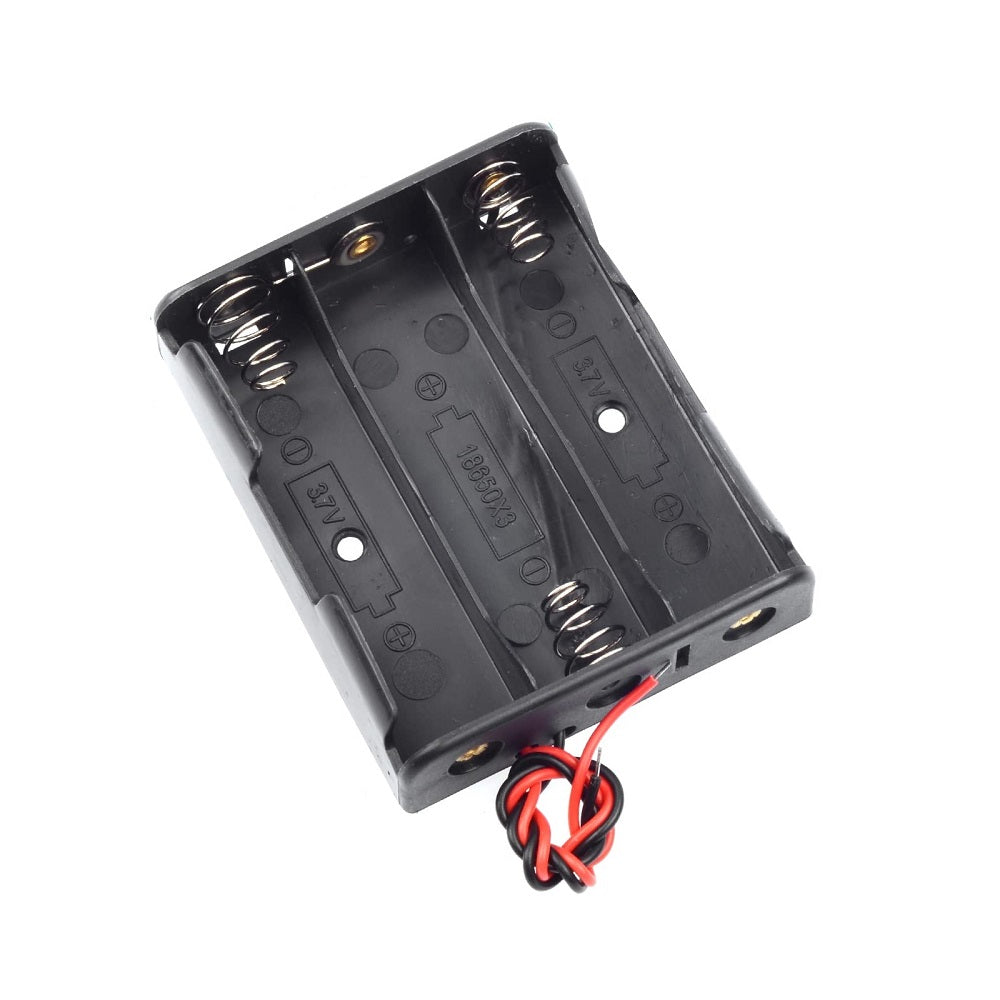 3 x 3.7V 18650 Battery Holder