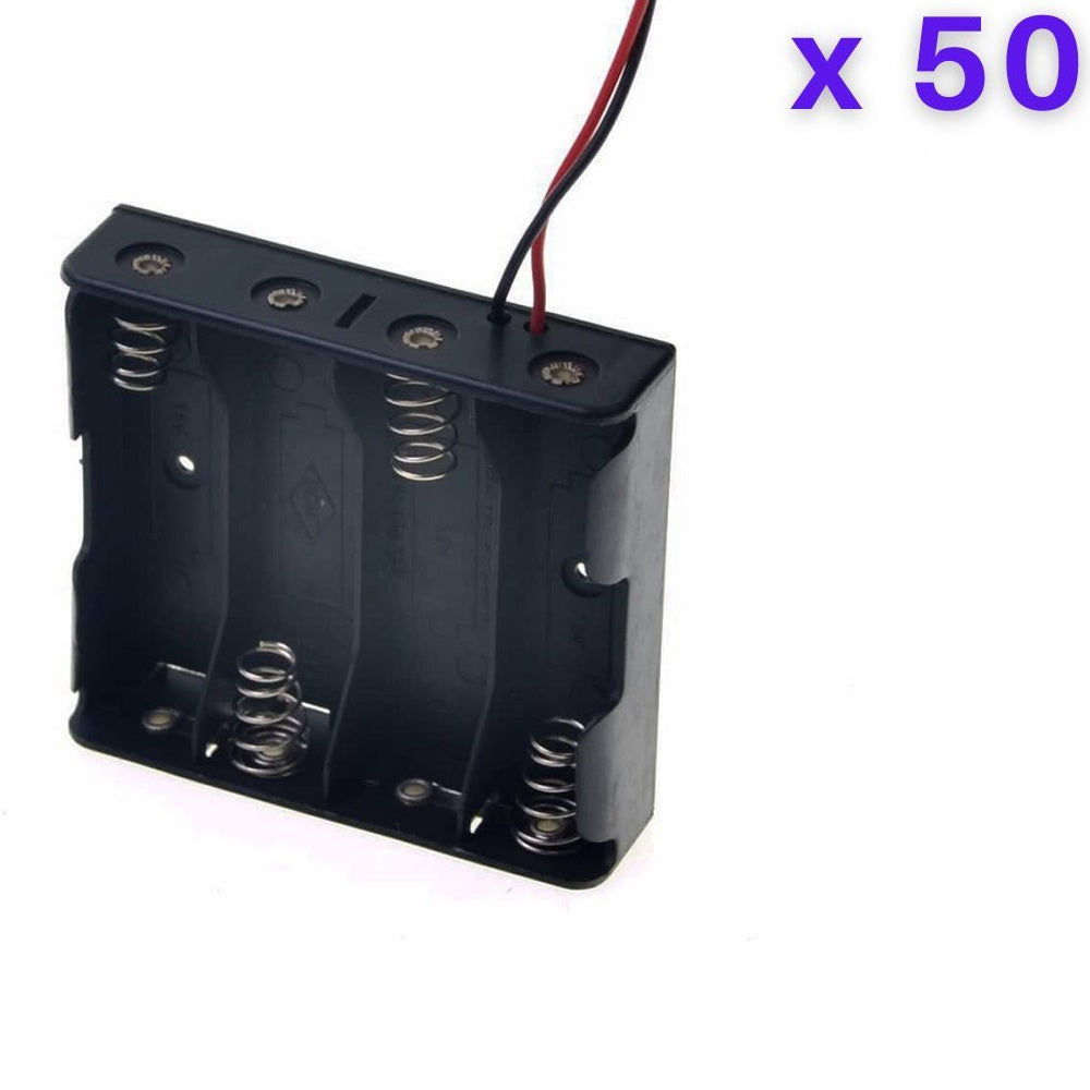 4 x 1.5V AAA Battery Case Connector