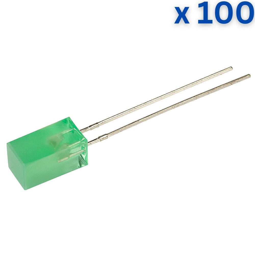 5x5mm Green LED