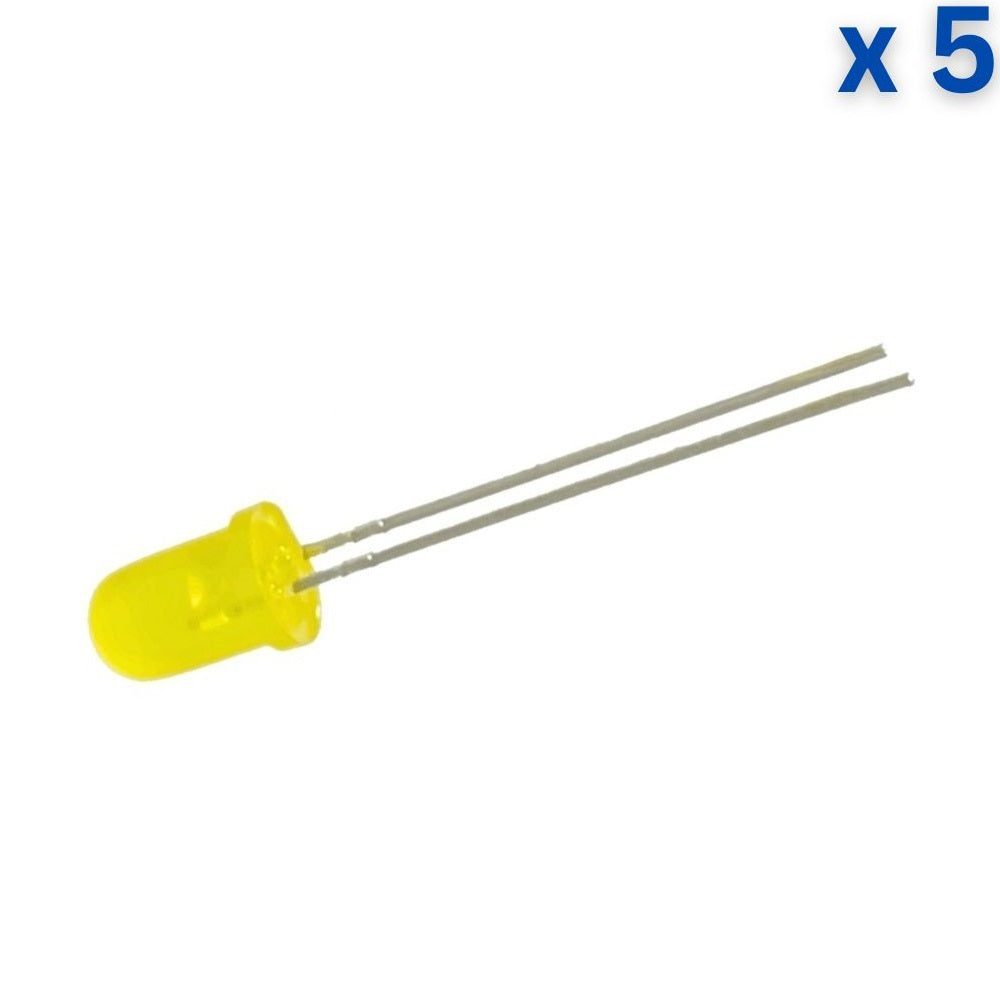 5mm Yellow Blinking LED